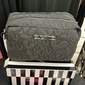 Flash sale Betsey Johnson heart ❤️ cosmetic bag